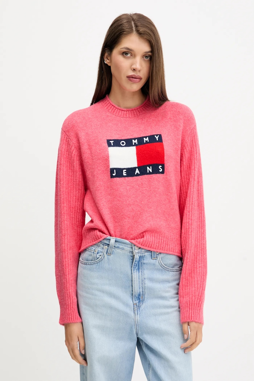 Tommy Jeans  Svetr s příměsí vlny