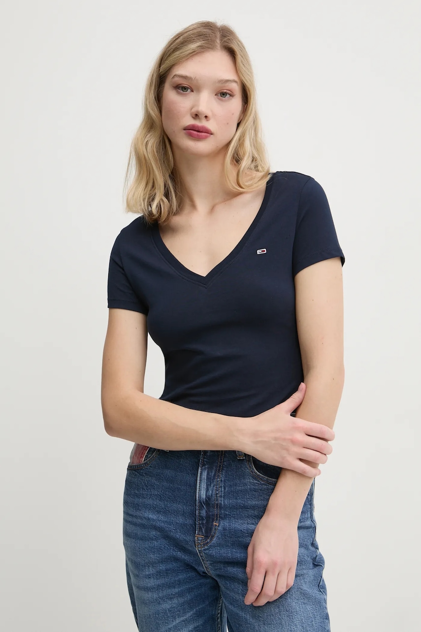 Tommy Jeans  tričko dámské bavlněné