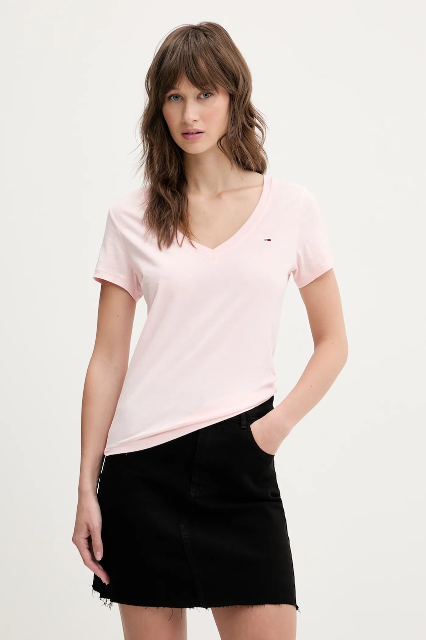 Tommy Jeans  tričko dámské bavlněné