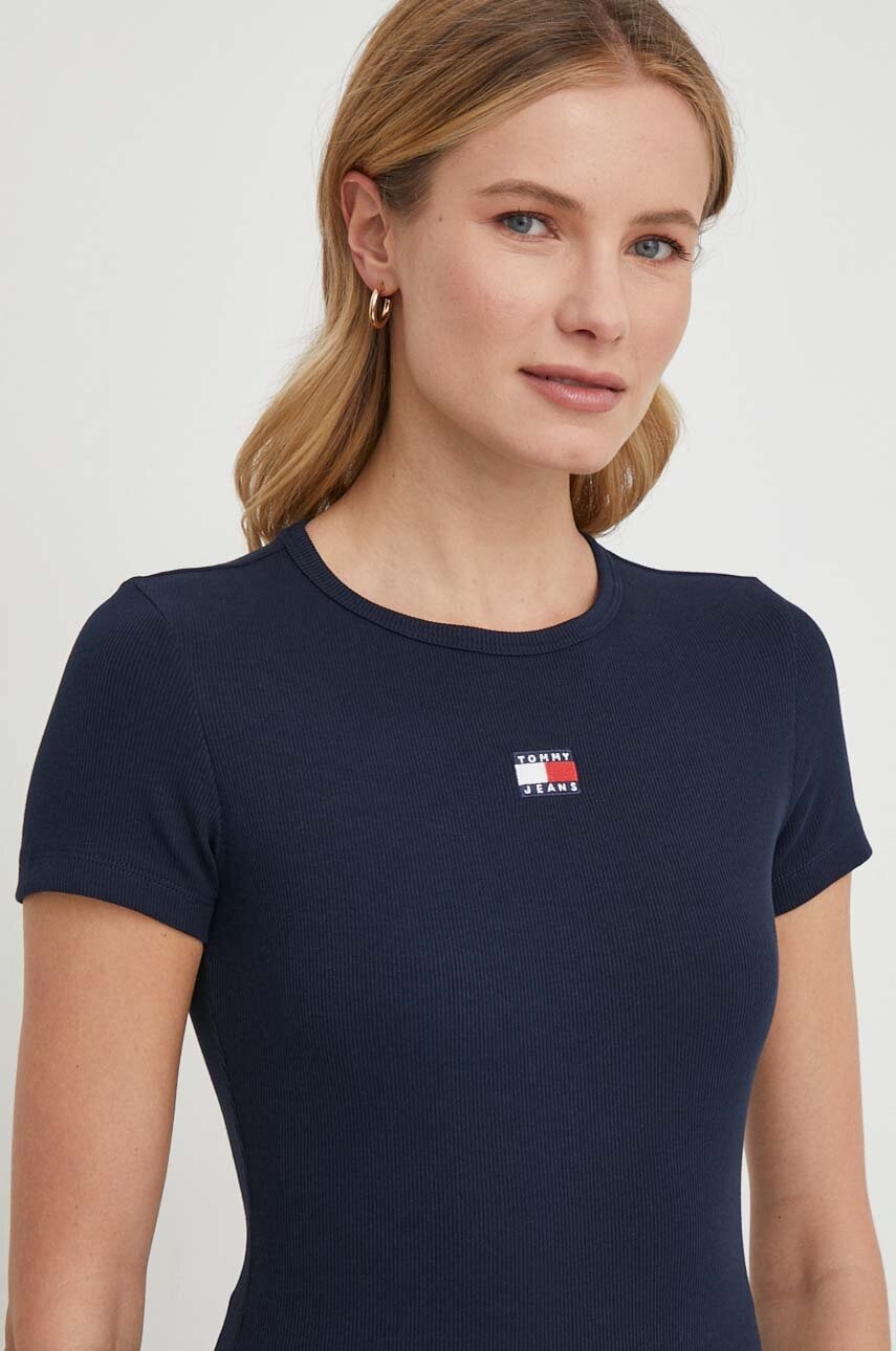 Tommy Jeans  tričko dámské bavlněné s elastanem