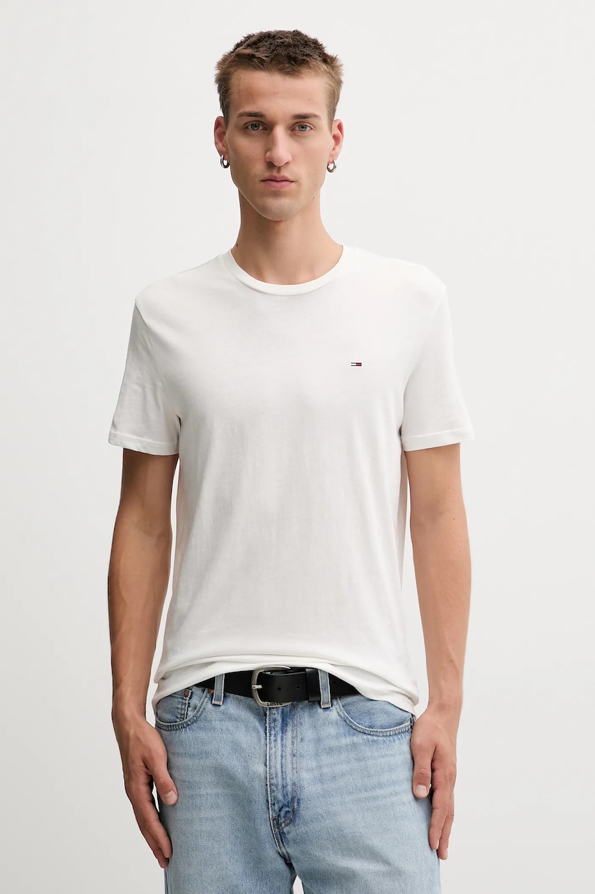 Tommy Jeans  tričko pánské bavlněné 3-pack