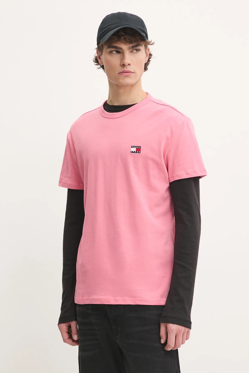 Tommy Jeans  tričko pánské bavlněné