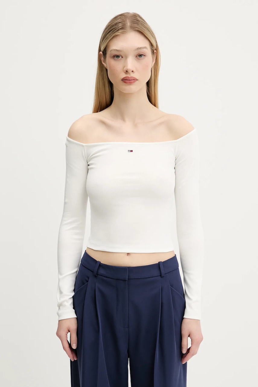 Tommy Jeans  Tričko s dlouhým rukávem