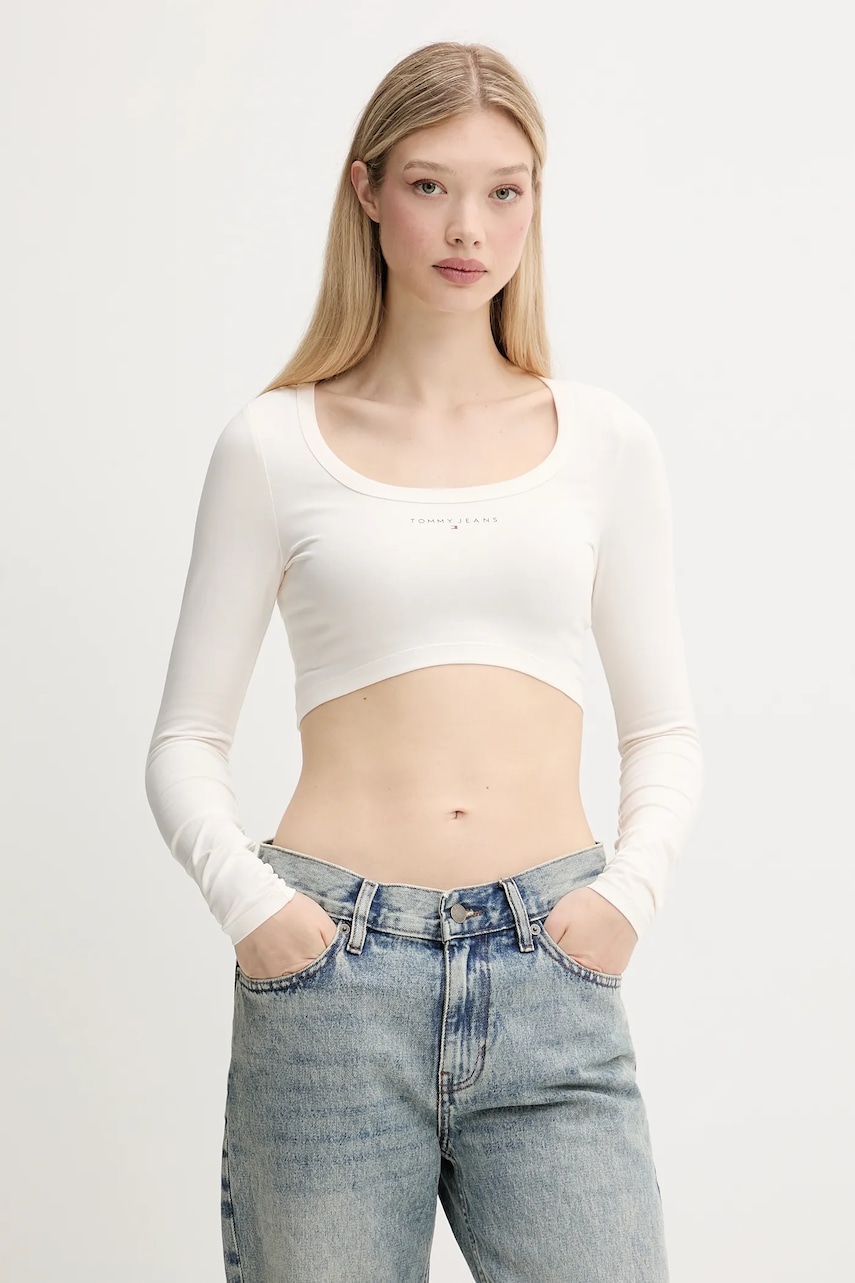 Tommy Jeans  Tričko s dlouhým rukávem