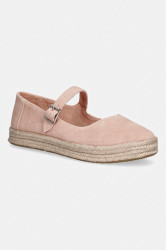 Toms  espadrily Mary Jane dámské semišové CAROLINA MARY JANE