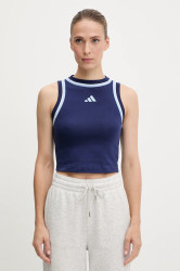 Top adidas W CB Color Pop tmavomodrá barva, JG4182