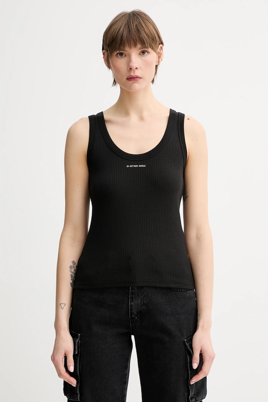 Top G-Star dámský, černá barva, D26065-D253