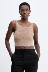 Top Guess HAILEY béžová barva, O5BR01 Z1282