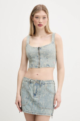 Top Guess Originals dámský, modrá barva, W5GG25 D5OTA