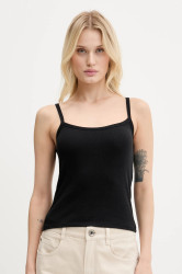 Top Hollister Co. černá barva, KI339-1261