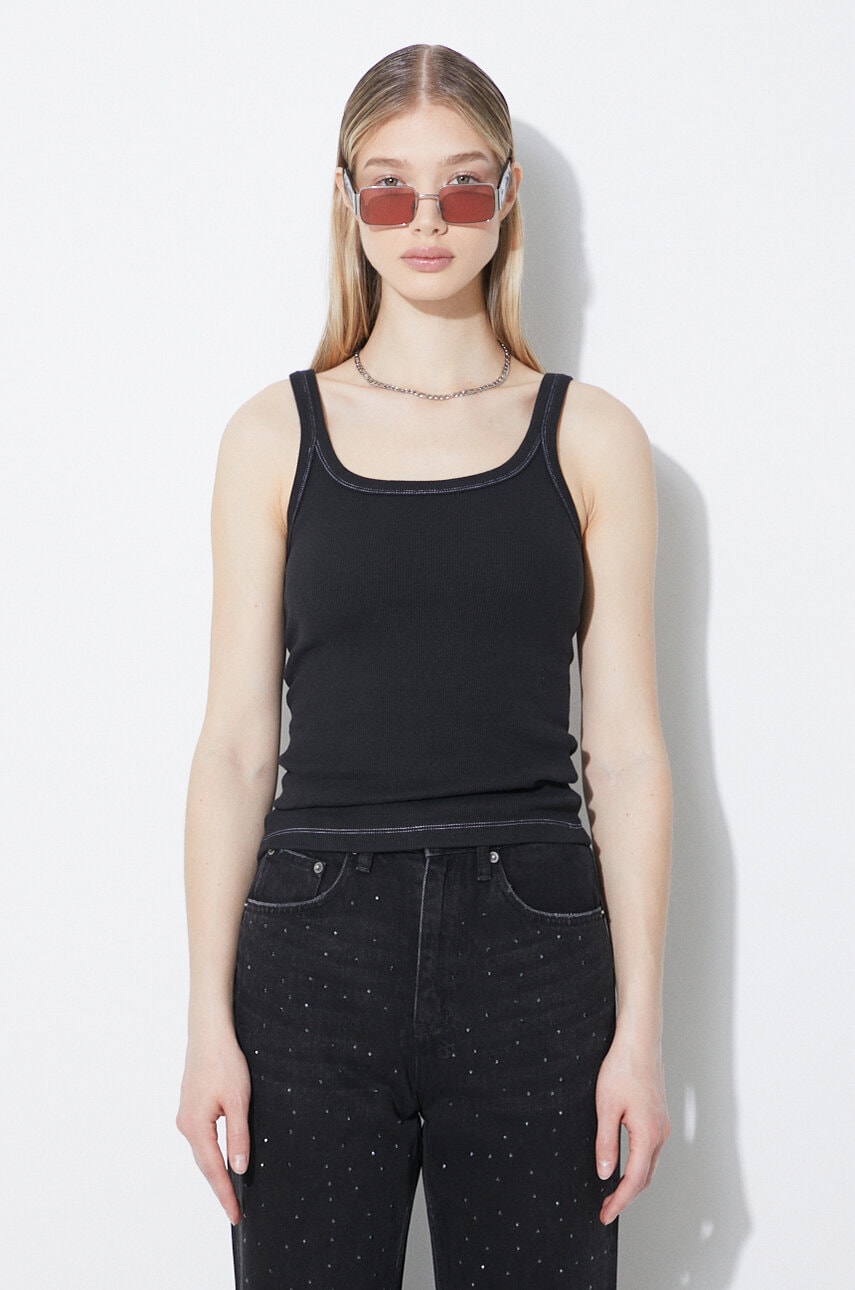 Top KSUBI Arise Tank Top Black