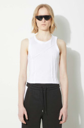 Top KSUBI Fragment Tank White