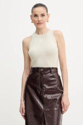 Top Liu Jo béžová barva, UF5277.MA76Q