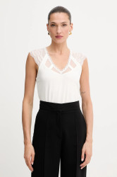Top Morgan dámský, bílá barva, DEMYL