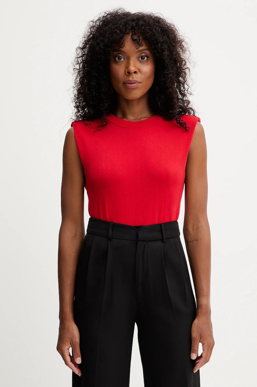Top Morgan dámský, červená barva, MRANA
