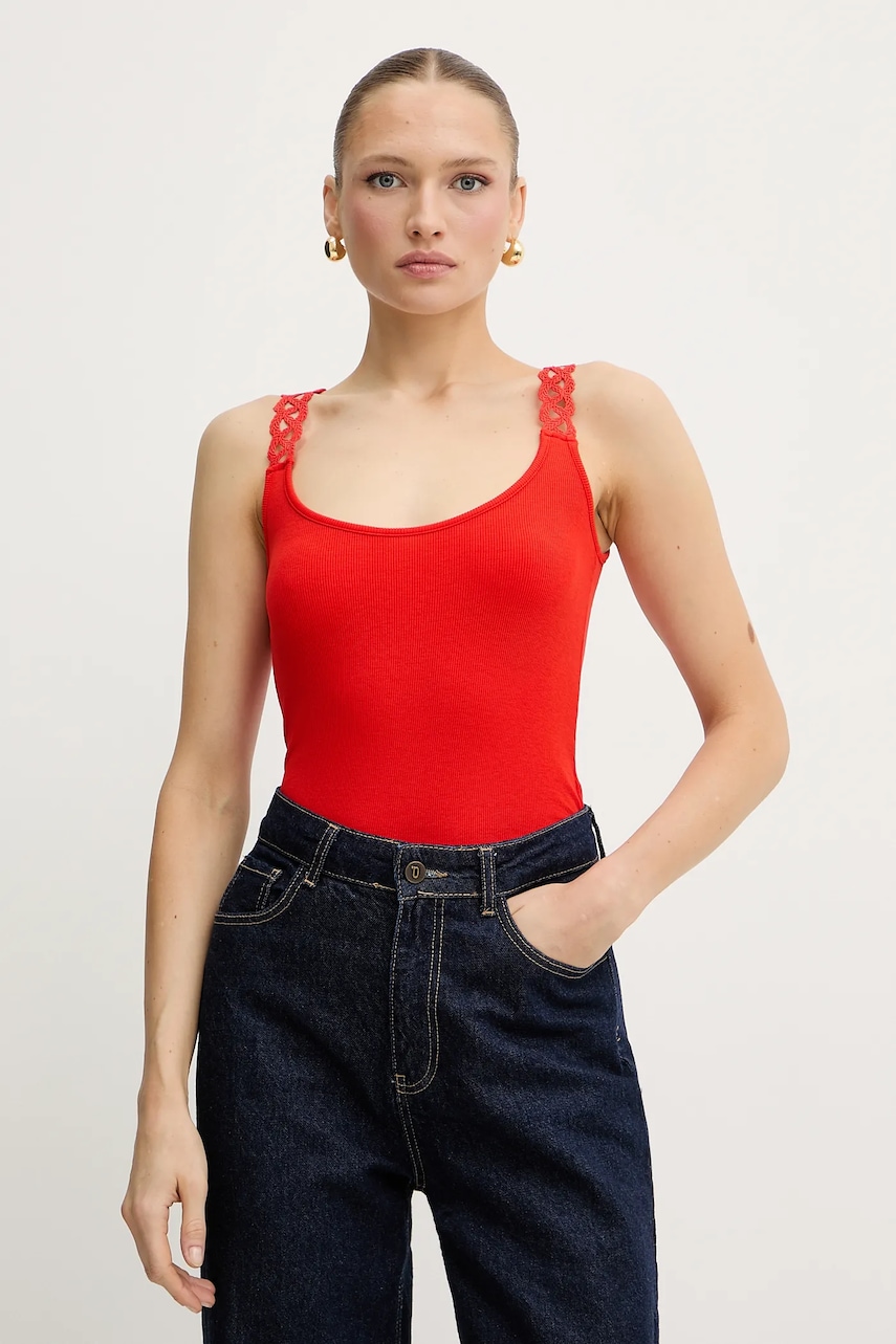 Top Morgan oranžová barva, DOUBI