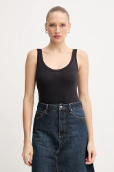 Top Polo Ralph Lauren černá barva, 4P0488