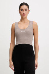 Top s příměsí vlny Guess FLAMINIA dámský, béžová barva, V5BP05 Z3JD2