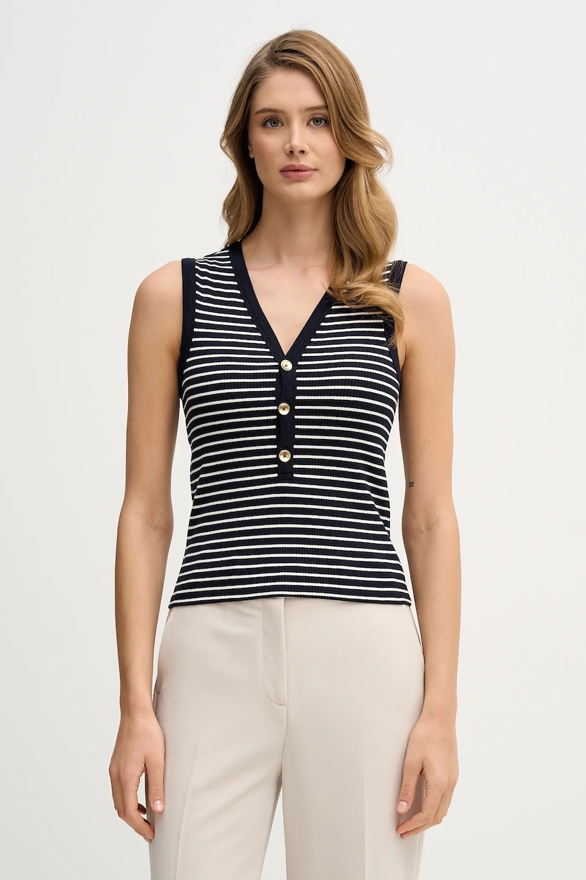 Top Sisley tmavomodrá barva, 3WCZLH011