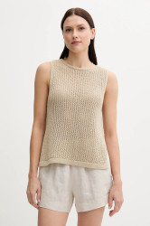 Top United Colors of Benetton dámský, béžová barva, 11365H007