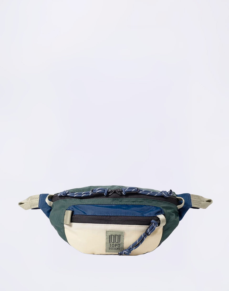 Topo Designs Mountain Waist Pack Forest/Bone White