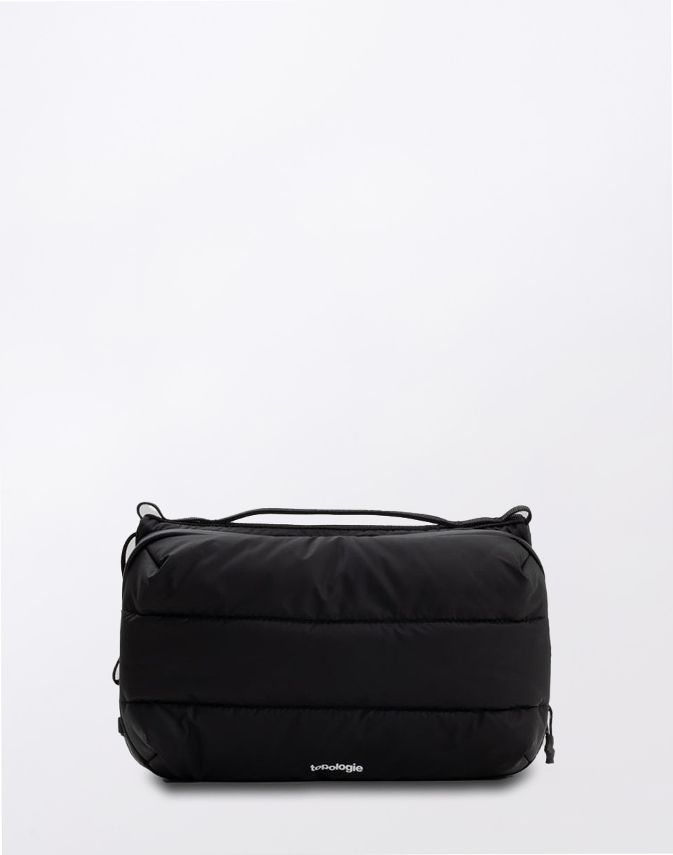 Topologie Bottle Sacoche Large Black Puffer