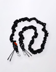Topologie Bungee Strap Black Synthetic Leather