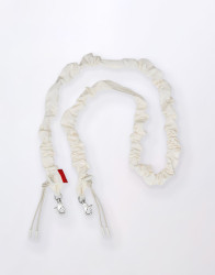 Topologie Bungee Strap Ecru Synthetic Leather