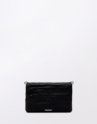 Topologie Flat Sacoche Small Black Tech Sateen