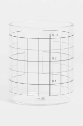 Tre Product  Sklenička  Double Lines 300 ml
