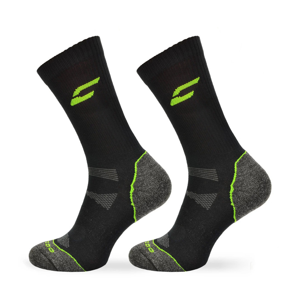 Trekingové bambusové ponožky Comodo TRE1 Black Green 35