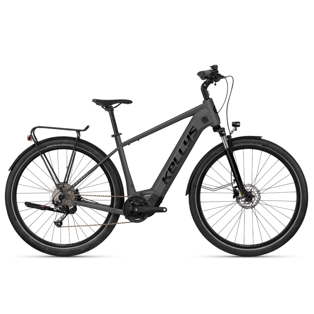 Trekingové elektrokolo KELLYS E-Carson 30 P 28" 725Wh 8.0 M (18", 170-180 cm) Anthracite