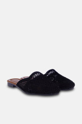 Trendyol Black Knitted Detailed Women's Slippers