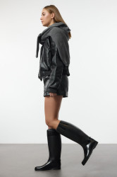 Trendyol Black Water Repellent Women's Rain Boots