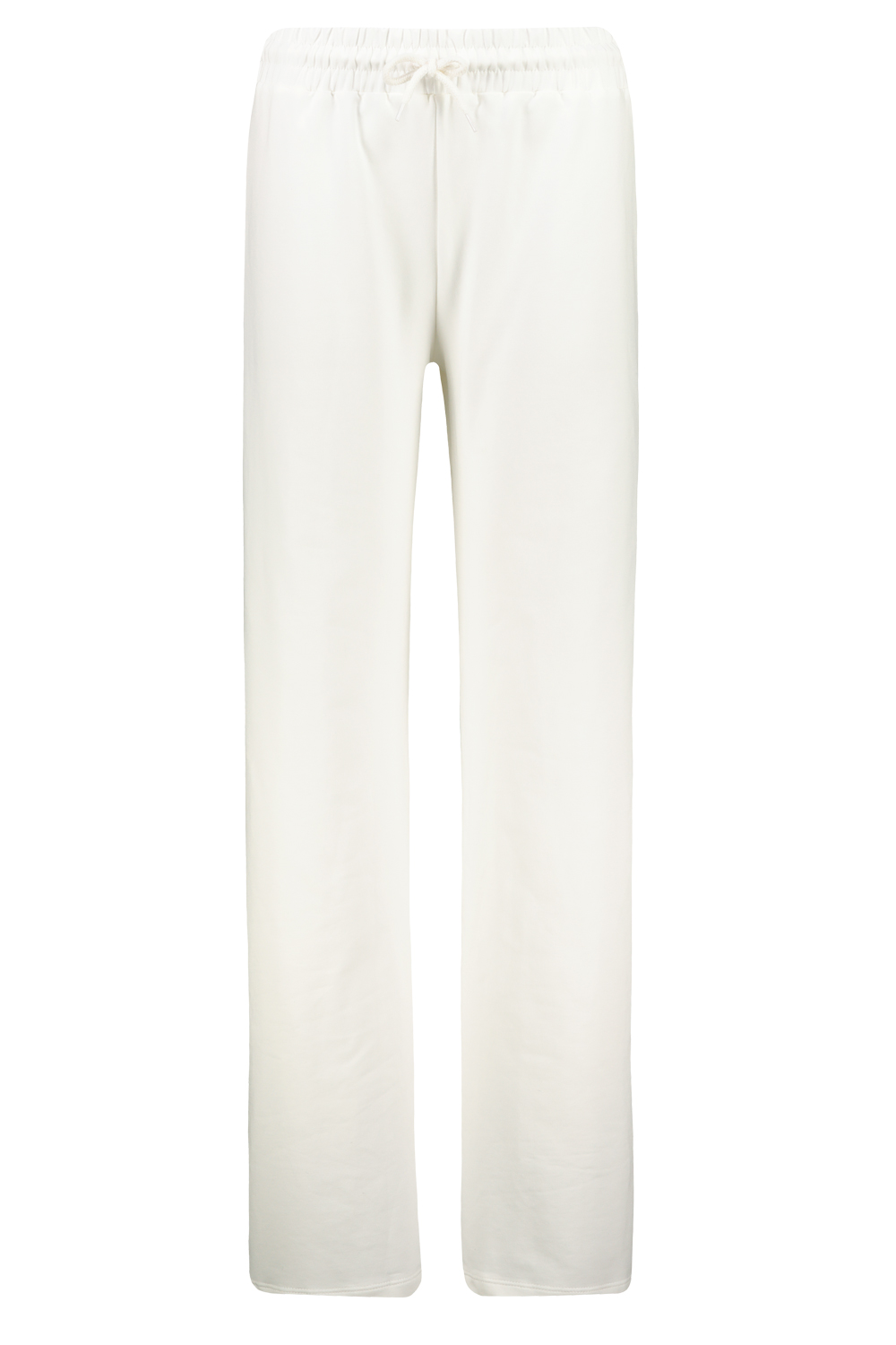 Trendyol Ecru Cotton Wide Leg Thin Knitted Sports Sweatpants