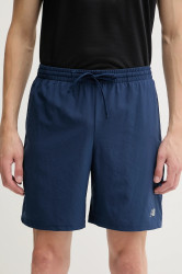 Tréninkové šortky New Balance tmavomodrá barva, MS41232NNY
