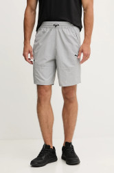 Tréninkové šortky Puma PUMATECH pánské, šedá barva, 688047