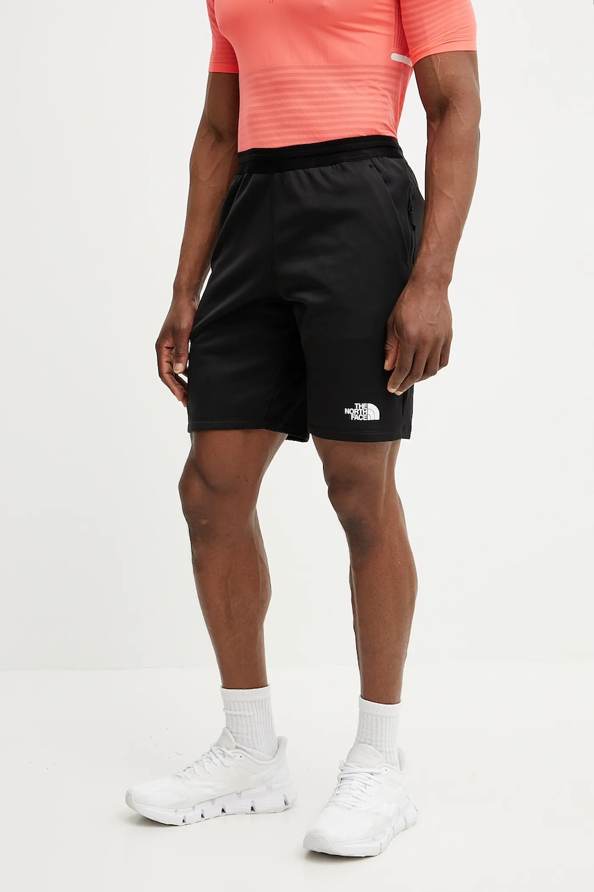 Tréninkové šortky The North Face pánské, černá barva, NF0A893TJK31