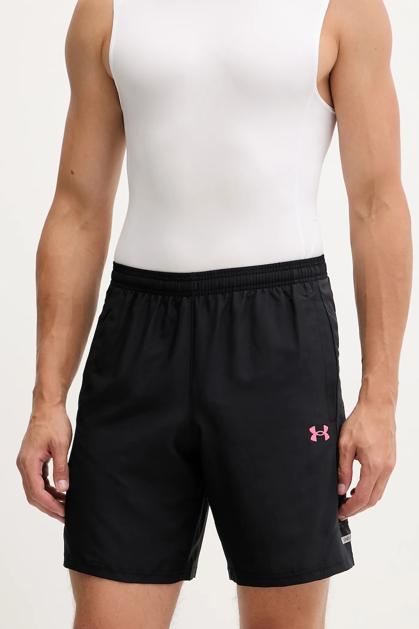 Tréninkové šortky Under Armour UA Tech pánské, černá barva, 6005117