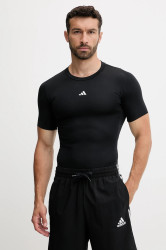 Tréninkové tričko adidas Performance Techfit pánské, černá barva, JP4674
