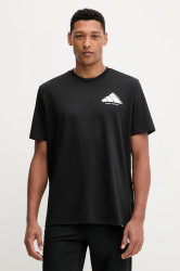 Tréninkové tričko adidas Performance TIE-INS pánské, černá barva, JW3926