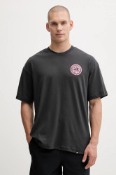 Tréninkové tričko adidas Performance WORKOUT ESSENTIALS PLUS šedá barva, s potiskem, KC5853