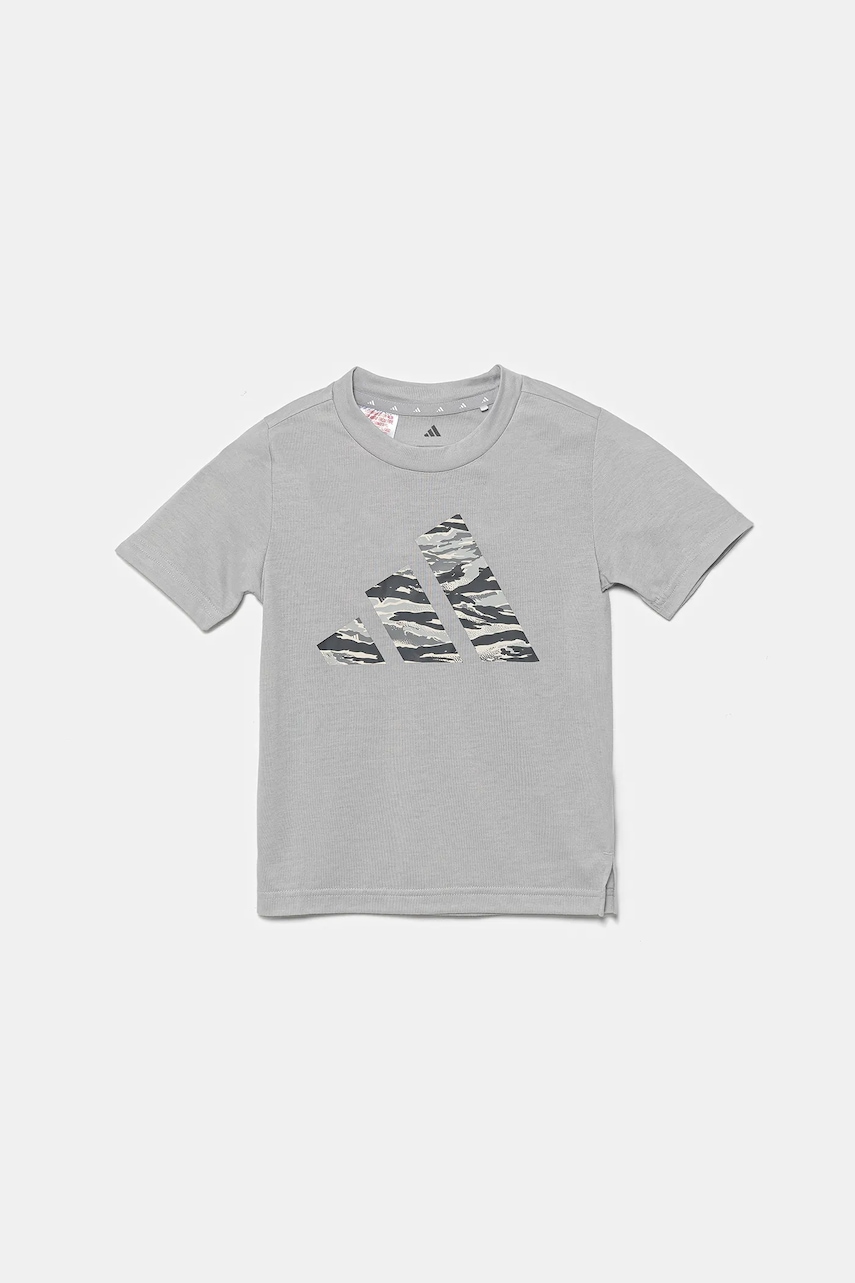 Tréninkové tričko adidas šedá barva, JI6107