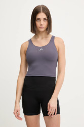 Tréninkový top adidas Performance šedá barva, KT3278