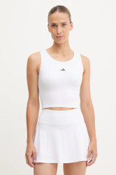Tréninkový top adidas Performance Techfit bílá barva, IX3270