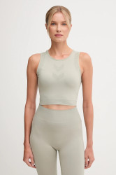 Tréninkový top Hummel zelená barva, 230077