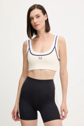 Tréninkový top P.E Nation Forward béžová barva, 251C065