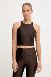 Tréninkový top Under Armour Motion hnědá barva, 6007096