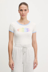 Tričko adidas Originals PRIDE dámské, bílá barva, JW0829