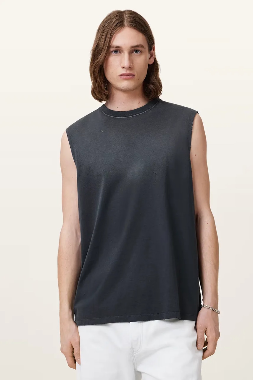 Tričko bez rukávů AllSaints JONAH